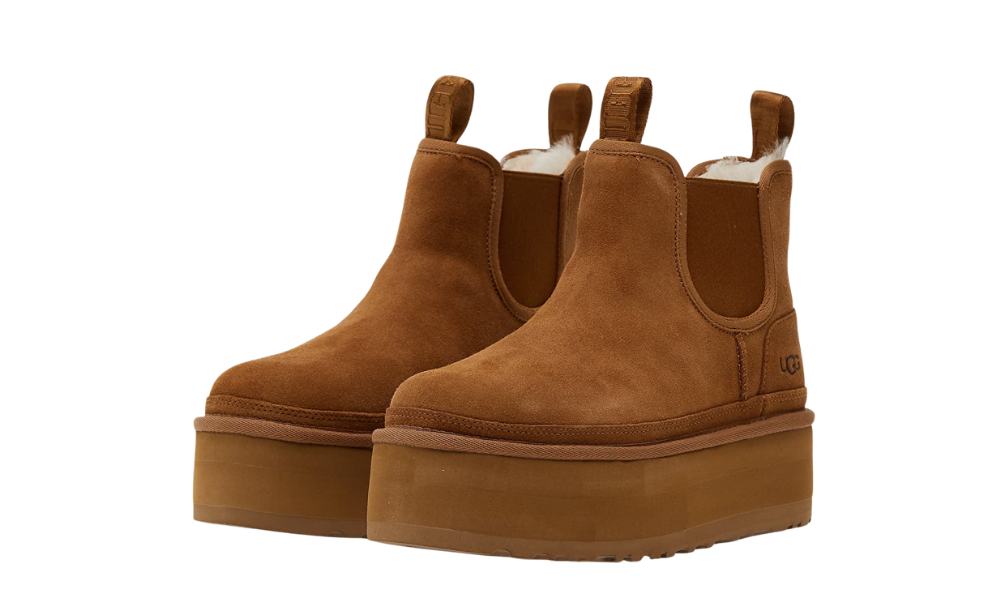 UGG Neumel Platform Chelsea Boot Chestnut