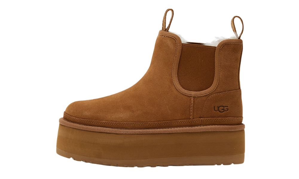 UGG Neumel Platform Chelsea Boot Chestnut