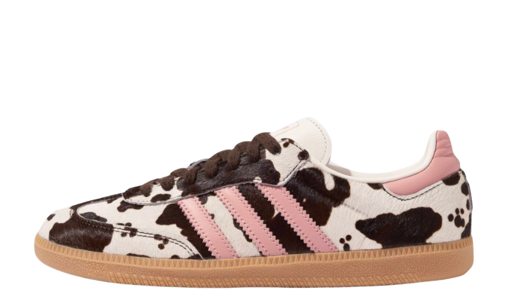 adidas Samba OG Cow Print Dark Brown Wonder Mauve