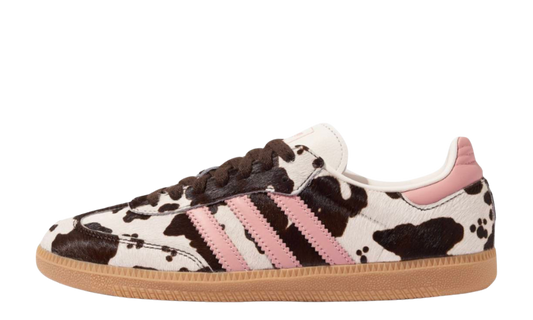 adidas Samba OG Cow Print Dark Brown Wonder Mauve
