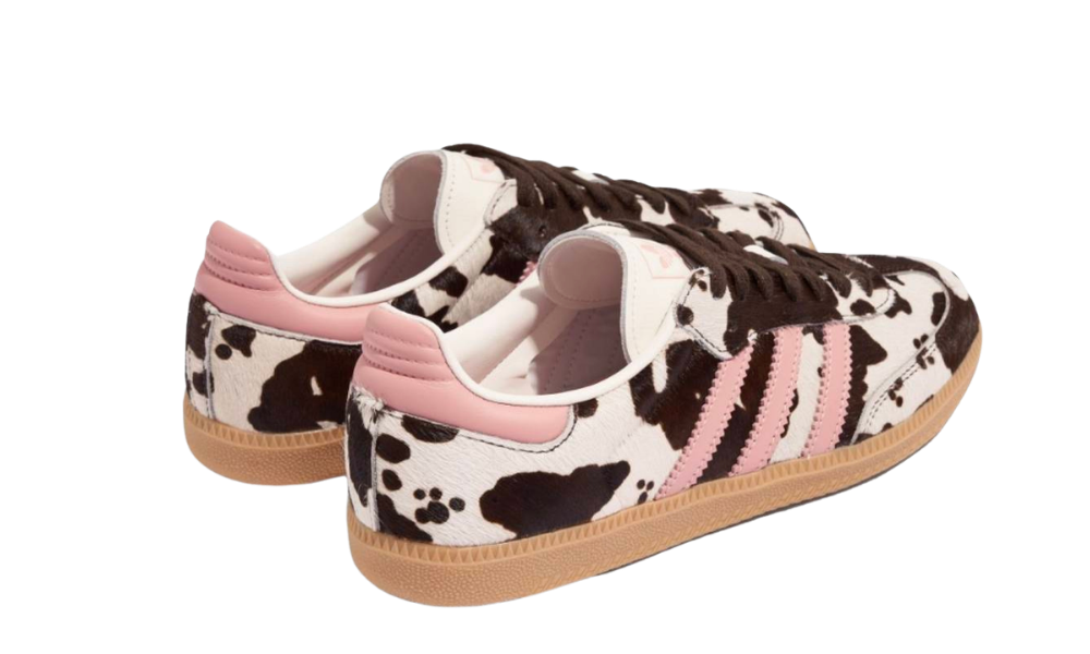 adidas Samba OG Cow Print Dark Brown Wonder Mauve
