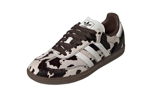 adidas Samba OG Cow Print Dark Brown White