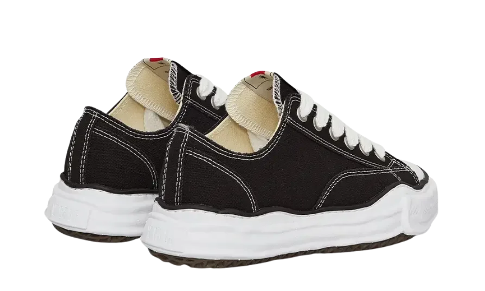 Maison Mihara Yasuhiro Peterson OG Sole Canvas Low Black