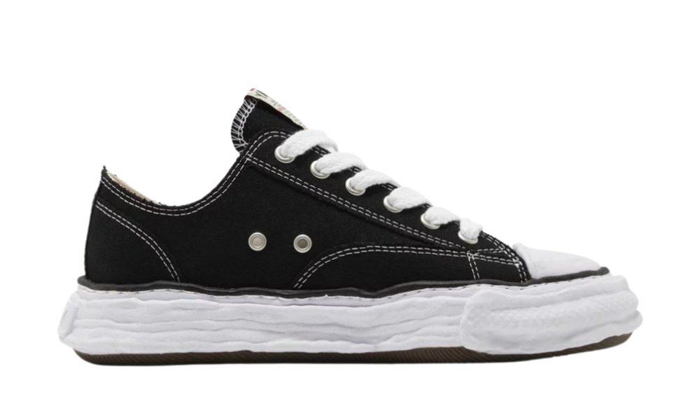 Maison Mihara Yasuhiro Peterson 23 OG Sole Canvas Low Black
