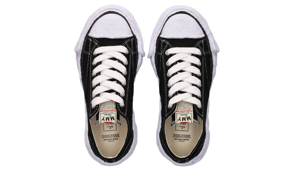 Maison Mihara Yasuhiro Peterson 23 OG Sole Canvas Low Black