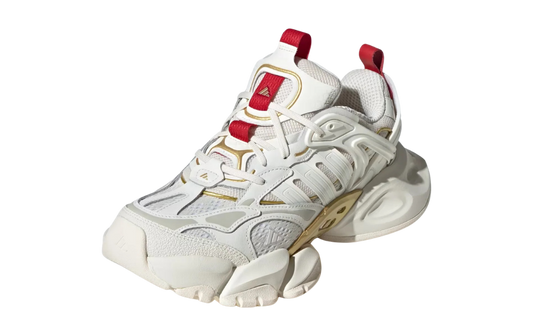 adidas XLG Runner Deluxe Off White Gold Metallic Red