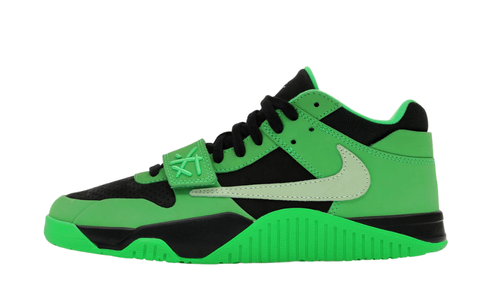 Jordan CJ1 T-Rexx Travis Scott Green Spark