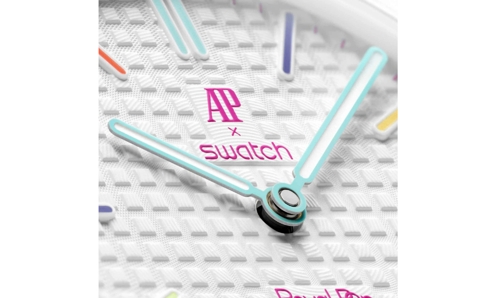 Swatch x Audemars Piguet Bioceramic Royal Pop Huit Blanc
