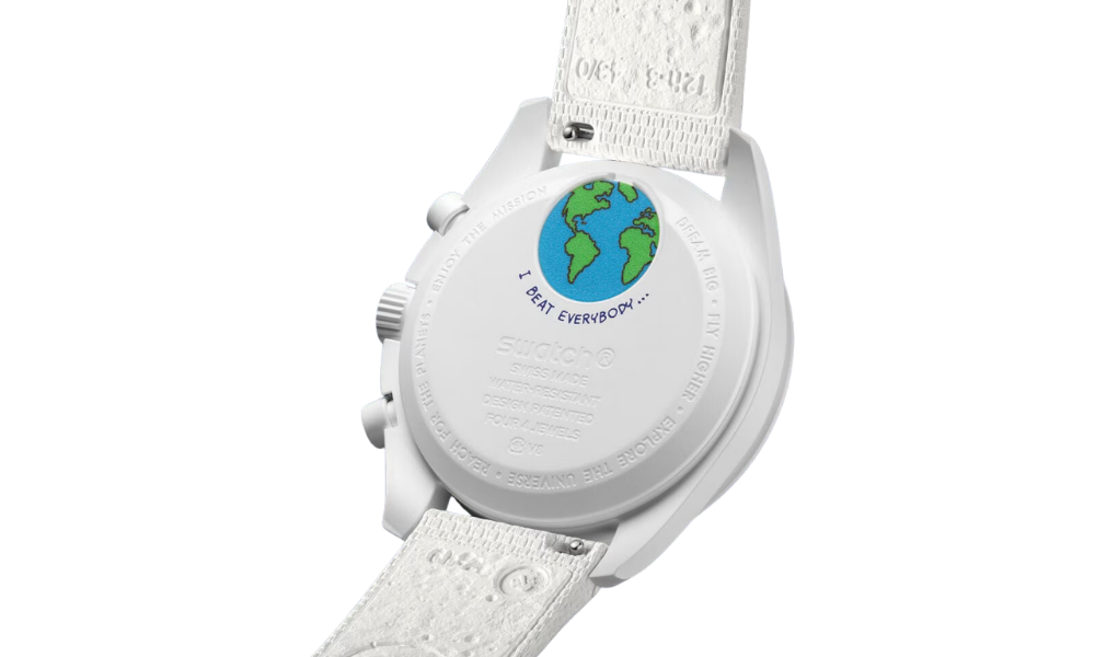 Swatch x Omega Bioceramic Mission To Earthphase Moonshine Gold "Cold Moon"