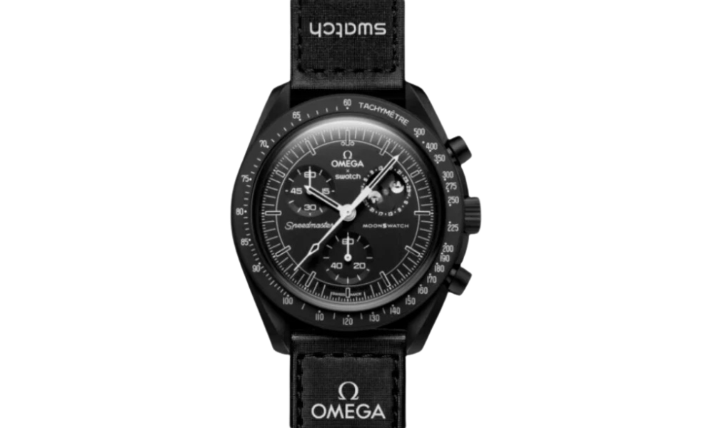 Swatch x Omega Bioceramic Moonswatch Mission To Moonphase Snoopy