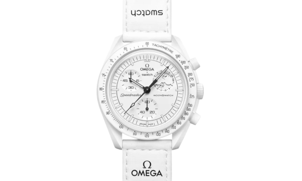 Swatch x Omega Bioceramic Moonswatch Mission To Moonphase Snoopy