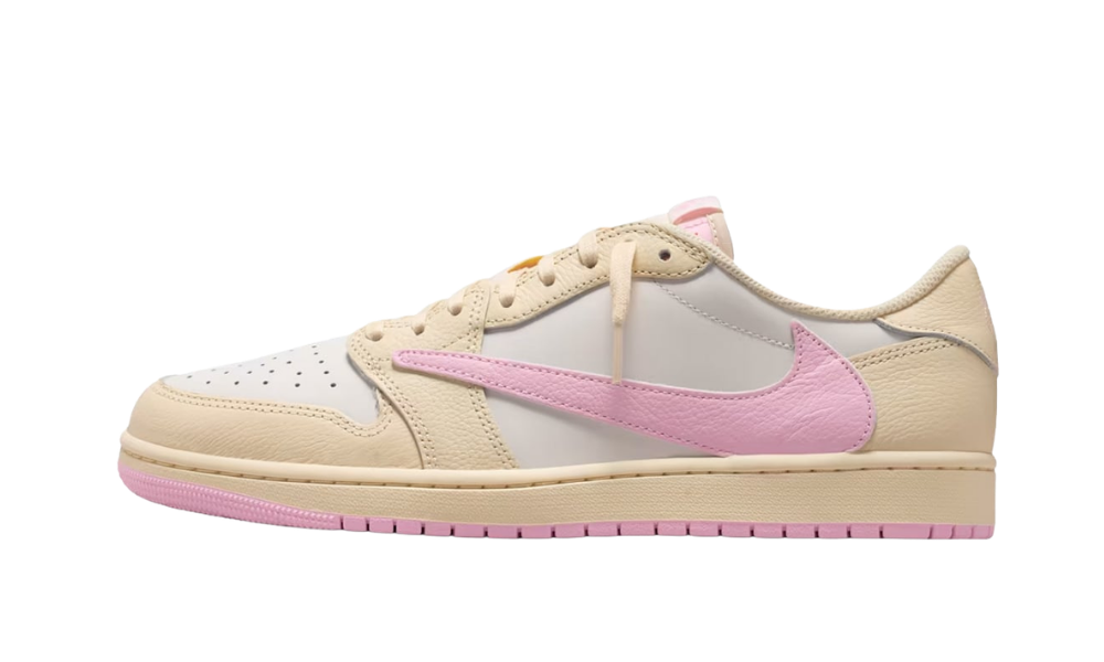Jordan 1 Retro Low OG SP Travis Scott Shy Pink