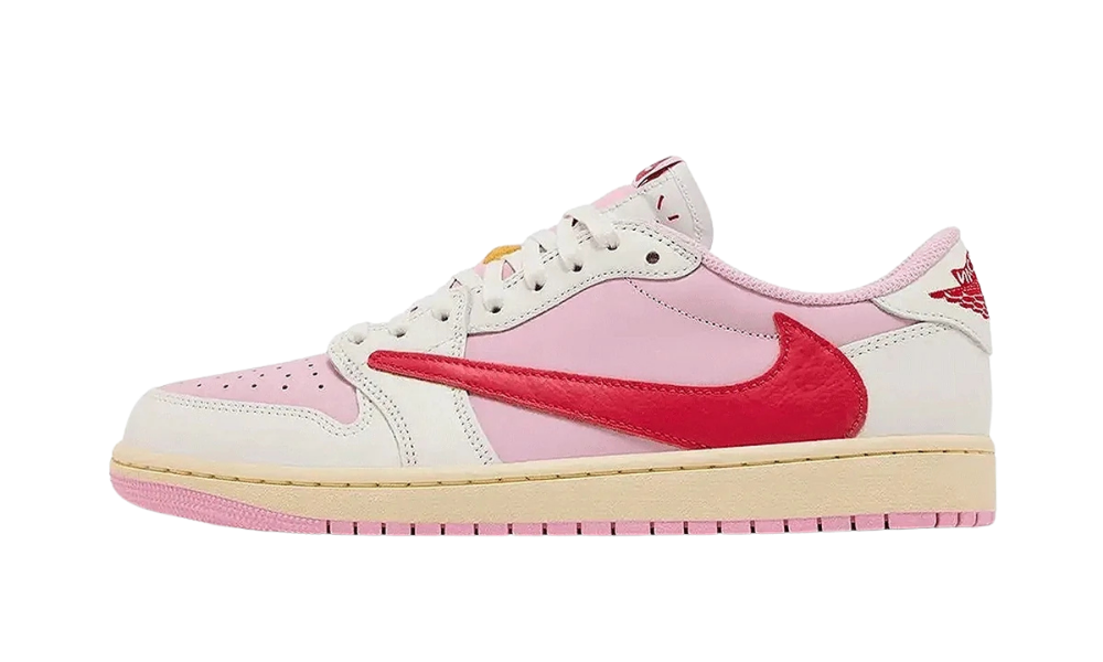 Jordan 1 Retro Low OG SP Travis Scott Sail Tropical Pink