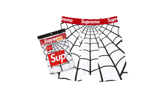 Supreme Hanes Spider-Man Boxer Briefs (2 Pack) White