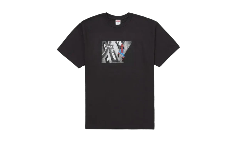 Supreme Spider-Man Tee Black
