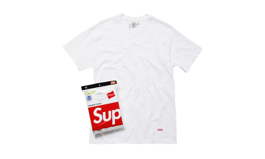 Supreme Hanes Tagless Tees (3 Pack) White