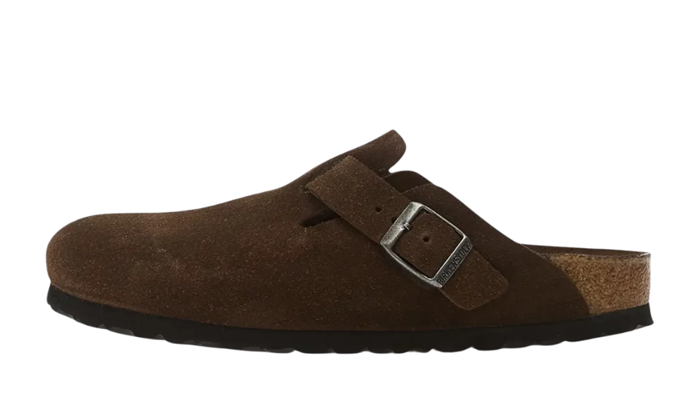Birkenstock Boston Suede Leather Carafe Tonal FB