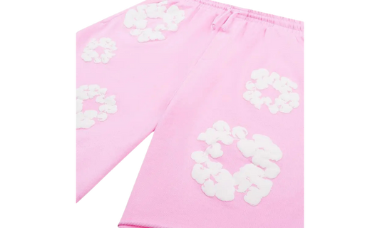 Denim Tears The Cotton Wreath Sweatshorts Powder Pink