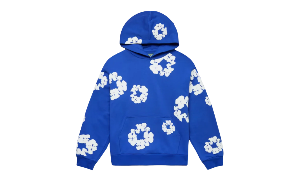 Denim Tears The Cotton Wreath Sweatshirt Blue