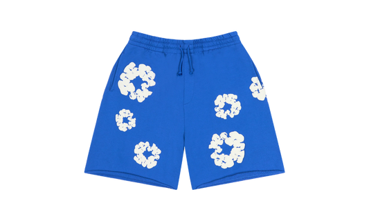 Denim Tears The Cotton Wreath Sweatshorts Royal Blue