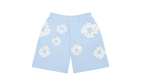Denim Tears The Cotton Wreath Sweatshorts Powder Blue