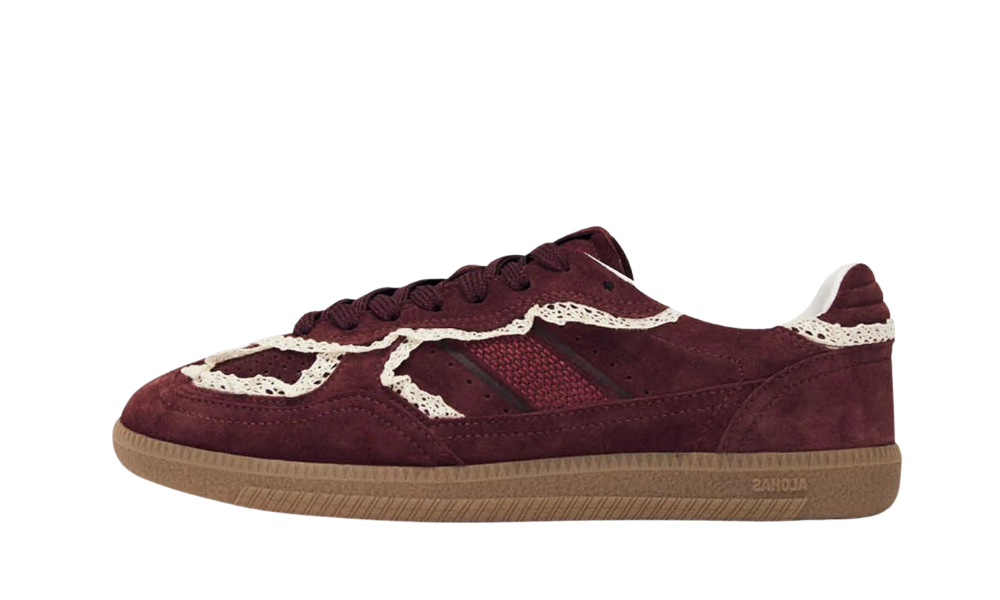 Alohas Tb.490 Crochet Burgundy Sneakers