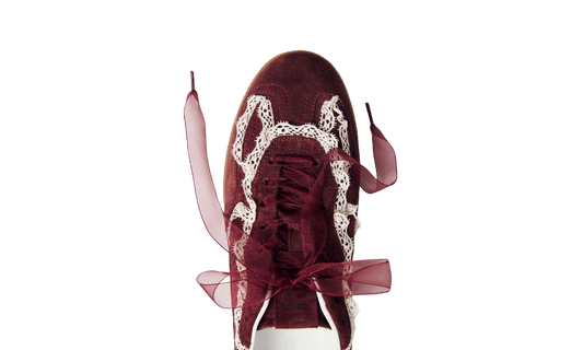 Alohas Tb.490 Crochet Burgundy Sneakers