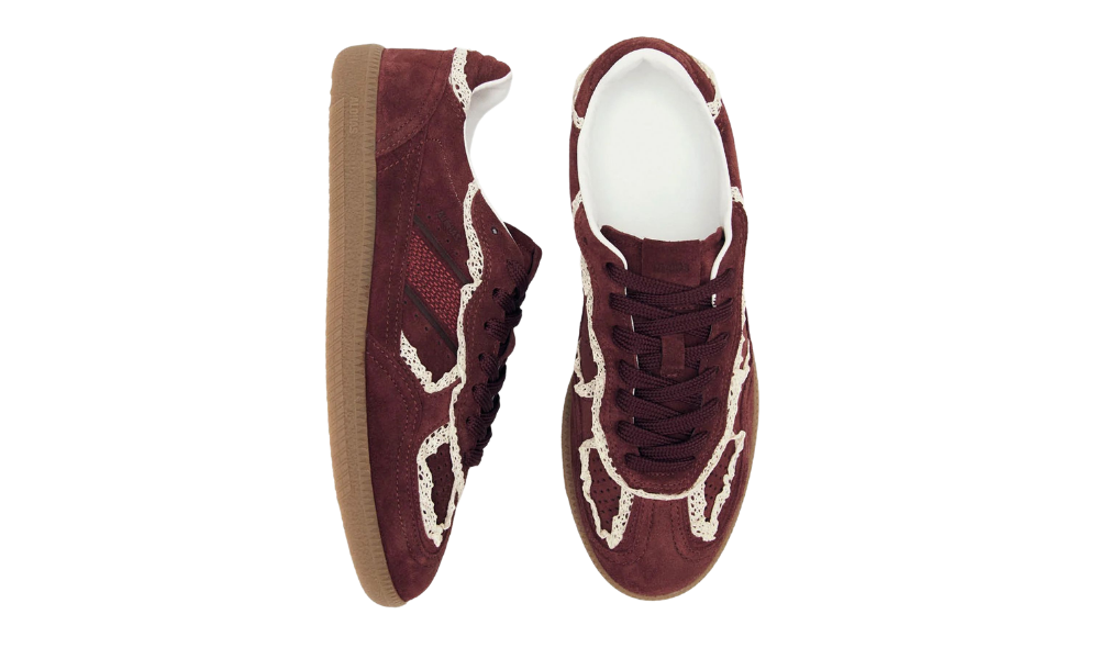 Alohas Tb.490 Crochet Burgundy Sneakers