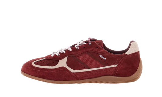 Alohas Burgundy Suede Sneakers