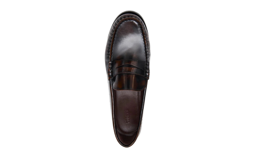 Alohas Rivet Brushed Coffee Brown mokasyny