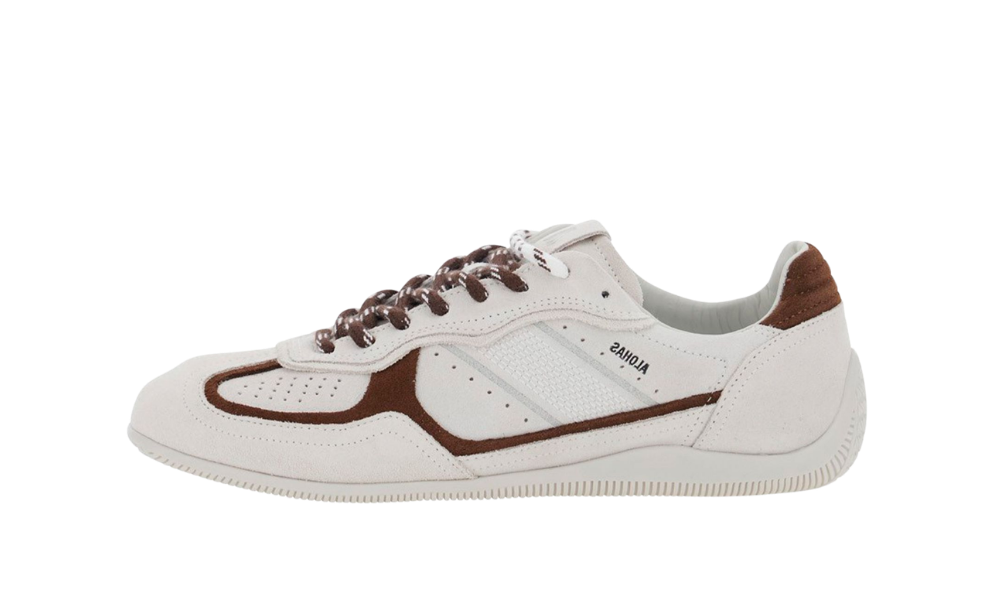 Alohas Suede Cream Sneakers
