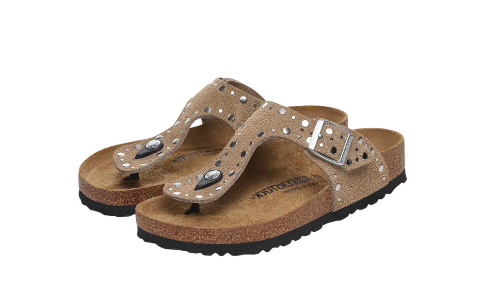 Birkenstock Gizeh Rivet Taupe