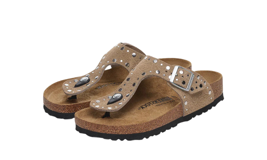 Birkenstock Gizeh Rivet Taupe