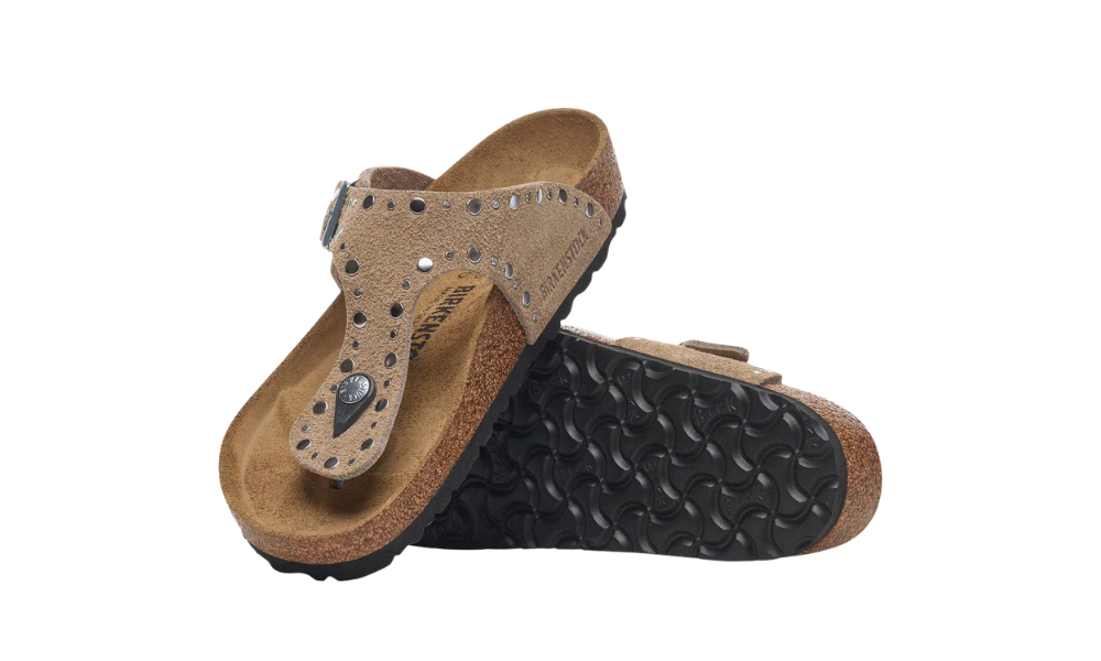 Birkenstock Gizeh Rivet Taupe