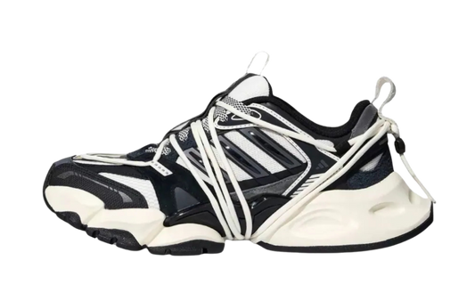 adidas XLG Runner Deluxe 2.0 Black and White