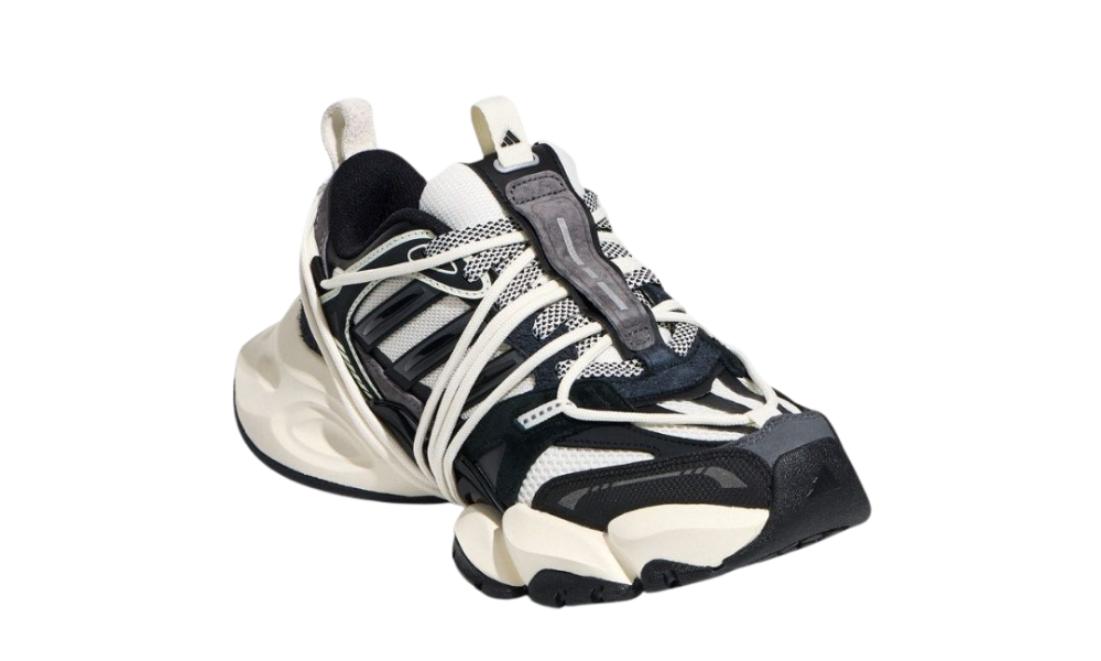 adidas XLG Runner Deluxe 2.0 Black and White