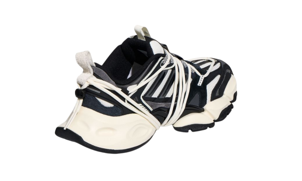 adidas XLG Runner Deluxe 2.0 Black and White