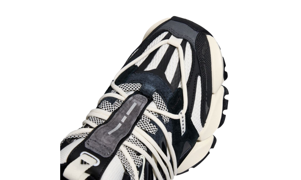 adidas XLG Runner Deluxe 2.0 Black and White