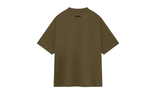Fear of God Essentials Jersey Crewneck Tee Olive