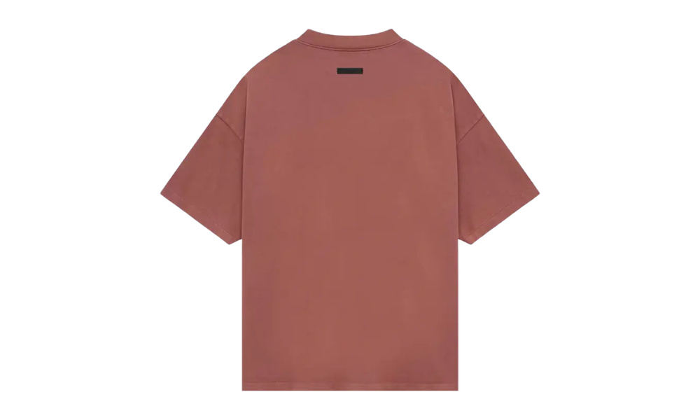 Fear of God Essentials Heavy Crewneck Tee Crimson