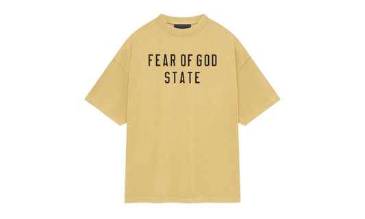Fear of God Essentials Heavy Crewneck Tee Amber