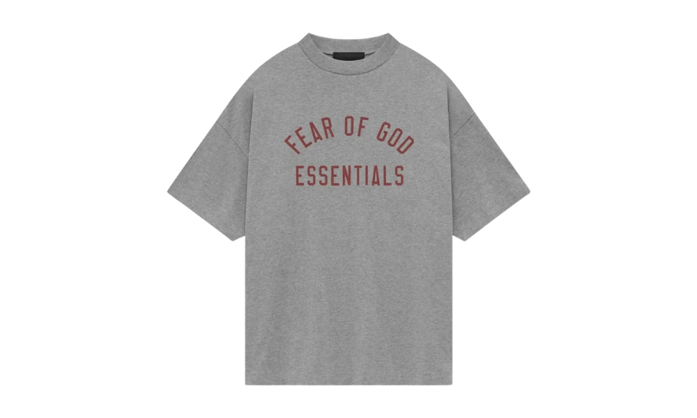 Fear of God Essentials Jersey Crewneck Tee Dark Heather