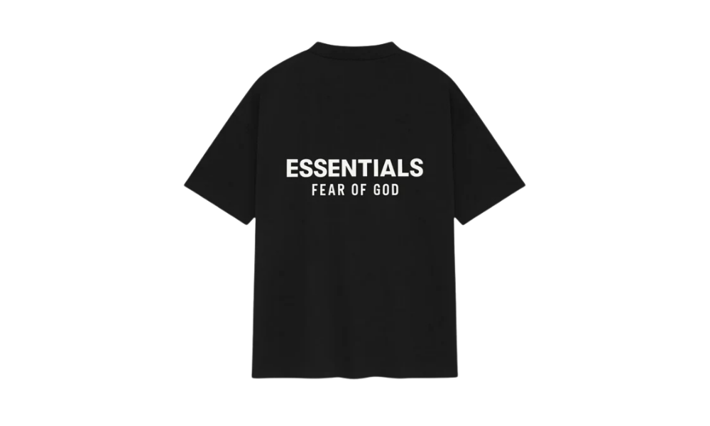 Fear of God Essentials Classic Black/White T-shirt