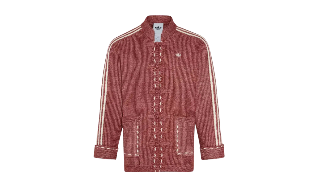adidas originals Chinese New Year FW25 Knit Jacket Red