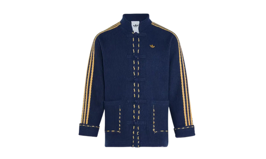 adidas originals Chinese New Year FW25 Knit Jacket Navy Blue