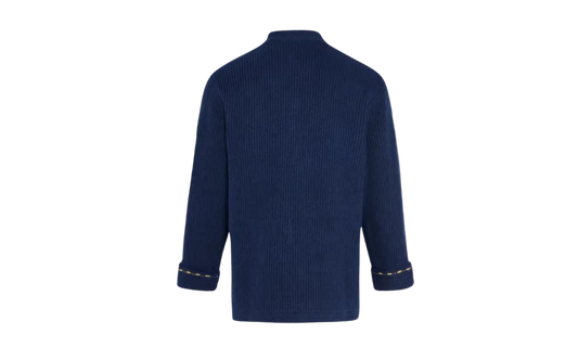adidas originals Chinese New Year FW25 Knit Jacket Navy Blue