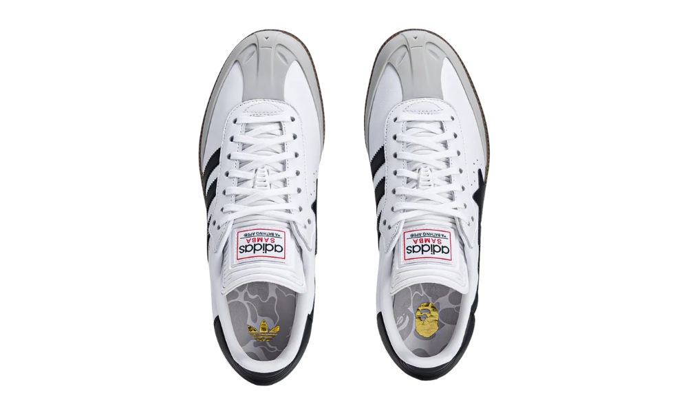 adidas Samba Bape White Black Gum