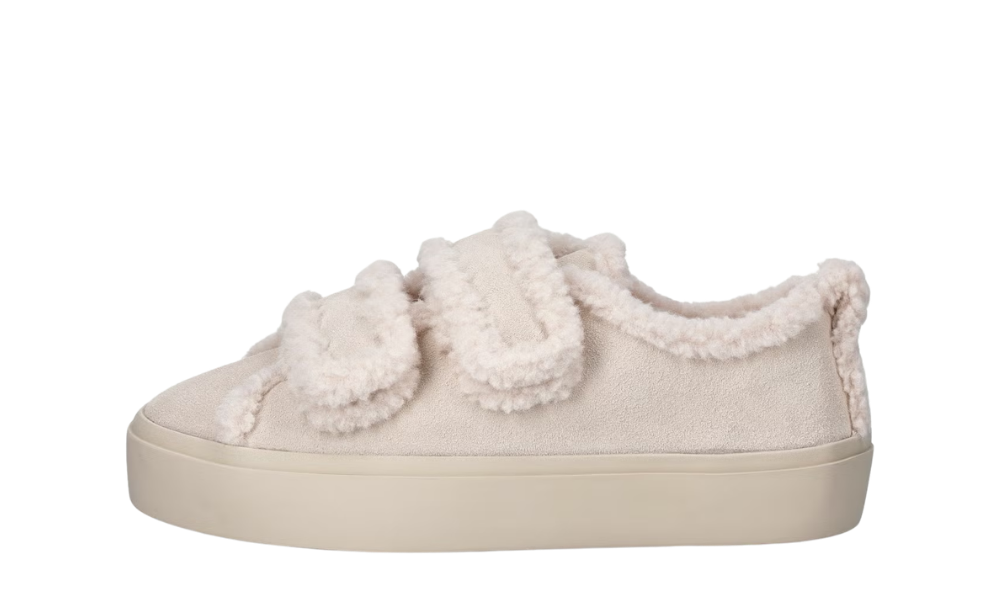 Shearling Low Velcro Pastelle Beige
