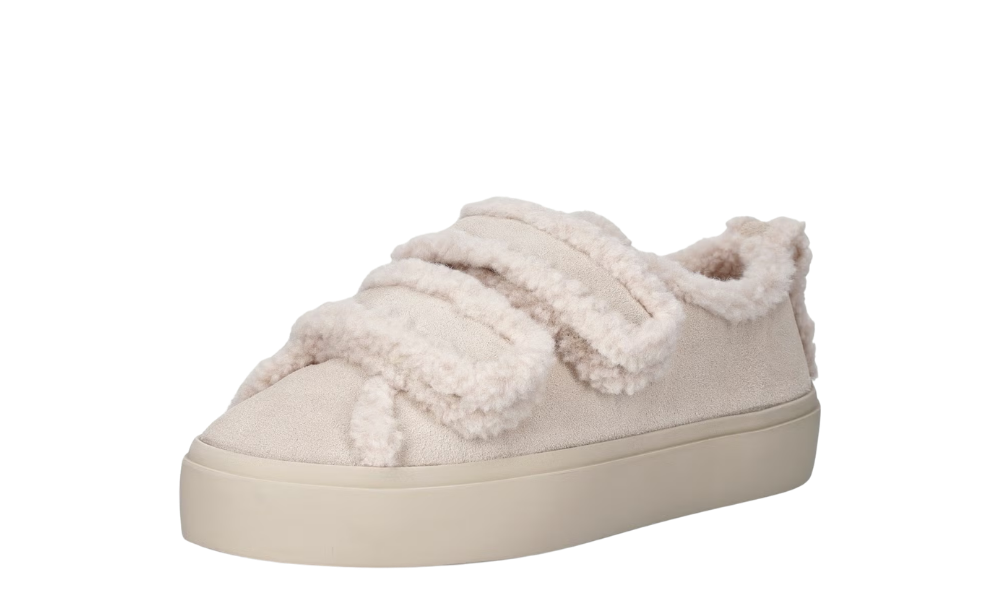 Shearling Low Velcro Pastelle Beige