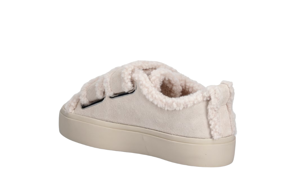 Shearling Low Velcro Pastelle Beige